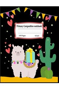 primary composition notebook