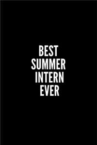 Best Summer Intern Ever