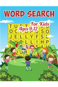 Word Search For Kids Ages 9-12