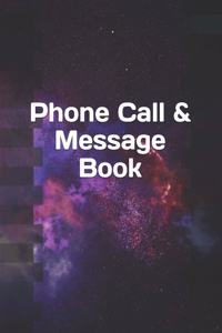 Phone Call & Message Book