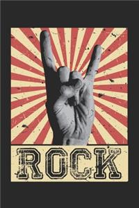 Vintage Rock Concert Band Poster Distressed
