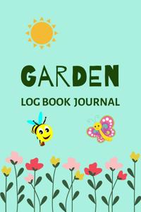 Garden Log Book Journal