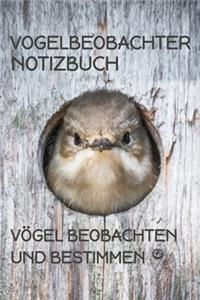 Vogelbeobachter Notizbuch
