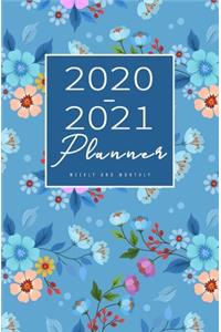 2020-2021 Weekly And Monthly Planner