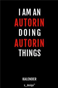 Kalender für Autoren / Autor / Autorin