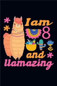 I am 8 and llamazing