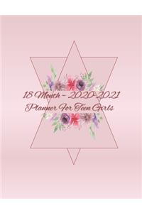 18 Month - 2020-2021 Planner For Teen Girls