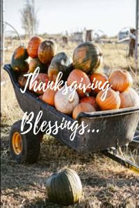 Thanksgiving Blessings