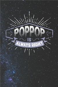 Poppop Is Always Right