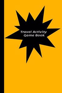 Travel Activity Game Book