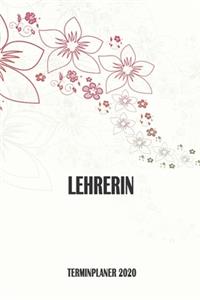 Lehrerin - Terminplaner 2020