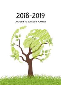 July 2018 To June 2019 Planner