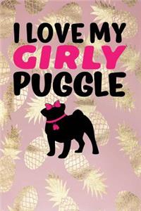 I Love My Girly Puggle