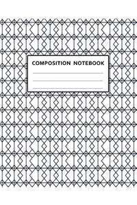 Composition Notebook: College Ruled Lined Notebook for Writing Notes Journal, 120 Pages, 7.5 X 9.25