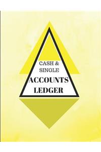 Cash & Single Accounts Ledger