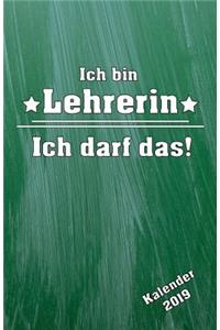 Ich Bin Lehrerin! Kalender 2019