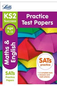 Letts Ks2 Sats Revision Success - New 2014 Curriculum Edition -- Ks2 Maths and English: Practice Test Papers