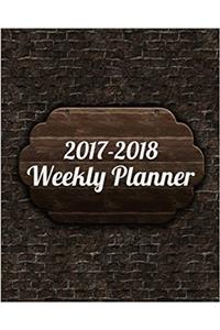 2017-2018 Weekly Planner: August 2017 to July 2018: Volume 3 (Academic Planner)