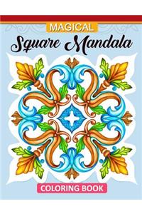 Magic Square Mandala Coloring Book