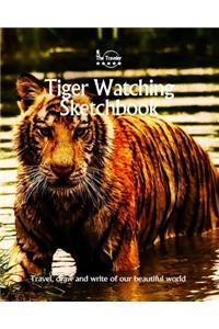 Tiger Watching Sketchbook