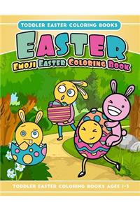 Toddler Easter Coloring Books Easter Emoji Easter Coloring Book