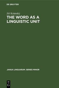 Word as a Linguistic Unit