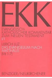 Das Evangelium Nach Matthaus (MT 1-7)