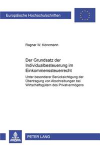 Der Grundsatz Der Individualbesteuerung Im Einkommensteuerrecht