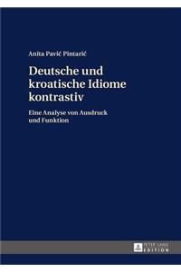 Deutsche und kroatische Idiome kontrastiv