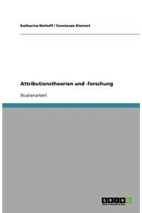 Attributionstheorien und -forschung