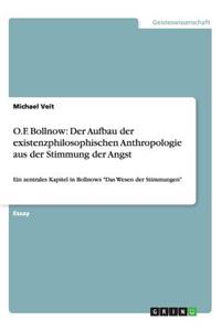 O.F. Bollnow: Der Aufbau der existenzphilosophischen Anthropologie aus der Stimmung der Angst: Ein zentrales Kapitel in Bollnows Das Wesen der Stimmungen