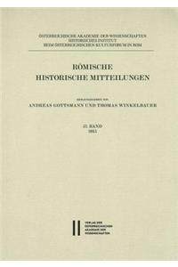 Romische Historische Mitteilungen 57 Band 2015