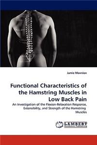 Functional Characteristics of the Hamstring Muscles in Low Back Pain