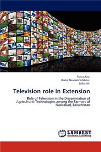 Television Role in Extension