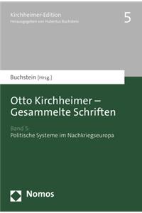 Otto Kirchheimer - Gesammelte Schriften