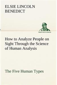 How to Analyze People on Sight Through the Science of Human Analysis