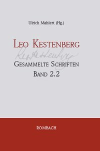 Leo Kestenberg Gesammelte Schriften