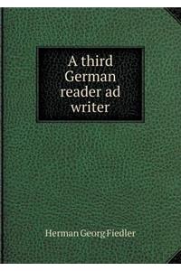 A Third German Reader Ad Writer