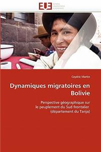 Dynamiques migratoires en bolivie