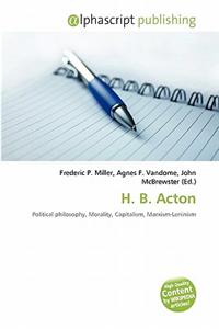 H. B. Acton