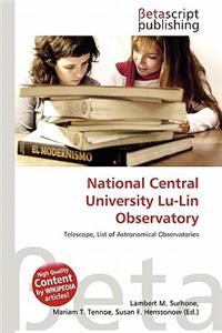 National Central University Lu-Lin Observatory