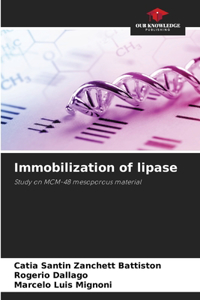Immobilization of lipase