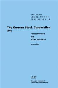 The German Stock Corporation Act