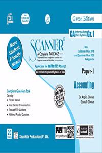 Scanner CA Inter Group I (New Syllabus) Paper-1 Accounting (Edition : January 2020)