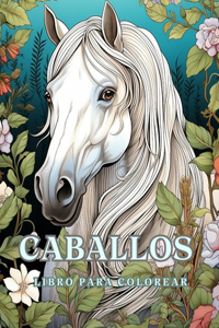 Libro para colorear de caballos