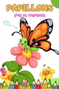 Papillons Livre de Coloriage Pour Enfants