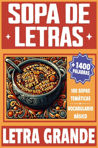 Sopa de Letras (+1400 Palabras) Letra Grande