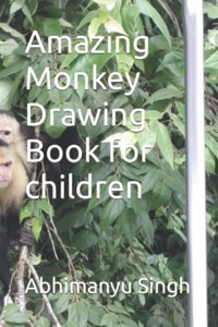 Amazing Monkey Drawing Book for children