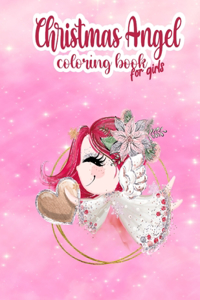 Christmas Angel Coloring Book For Girls