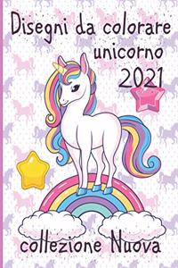 Disegni da colorare unicorno 2021 collezione Nuova
